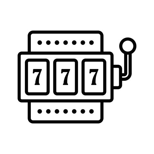 jackpot icon vector design template simple and clean